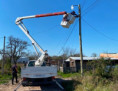 Continúan los trabajos de reposición y mantenimiento de luminarias